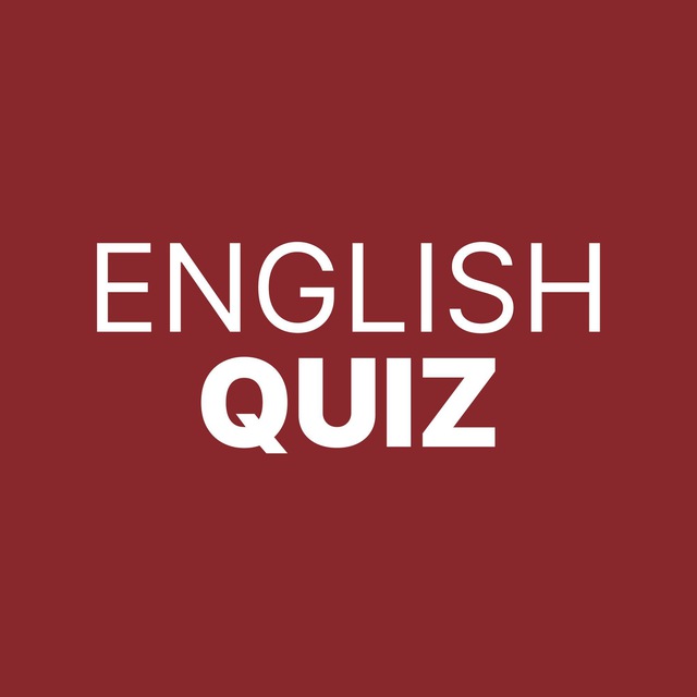 Размещение интеграции в Telegram. Логотип Телеграм канала "English Quiz" Размещение интеграции в Telegram. Логотип Телеграм канала @Engl_quiz
