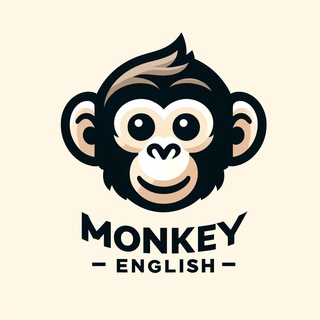 Размещение интеграции в Telegram. Логотип Телеграм канала "Monkey English" Размещение интеграции в Telegram. Логотип Телеграм канала @monkenglish