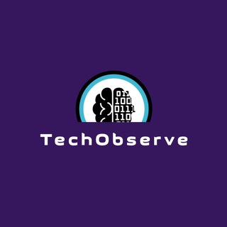 Размещение интеграции в Telegram. Логотип Телеграм канала "TechObserve" Размещение интеграции в Telegram. Логотип Телеграм канала @TechObserve