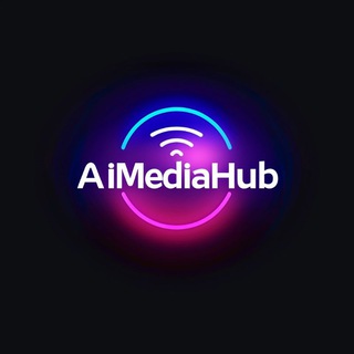 Размещение интеграции в Telegram. Логотип Телеграм канала "Ai Media Hub" Размещение интеграции в Telegram. Логотип Телеграм канала @AiMediaHub
