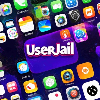 Размещение интеграции в Telegram. Логотип Телеграм канала "UserJail взломанные программы и игры для ios." Размещение интеграции в Telegram. Логотип Телеграм канала @UserJail