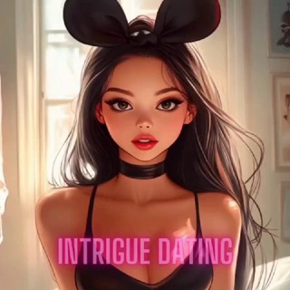Размещение интеграции в Telegram. Логотип Телеграм канала "Intrigue Dating" Размещение интеграции в Telegram. Логотип Телеграм канала @intrigue_dating