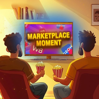 Размещение интеграции в Telegram. Логотип Телеграм канала "Marketplace Moment" Размещение интеграции в Telegram. Логотип Телеграм канала Marketplace Moment