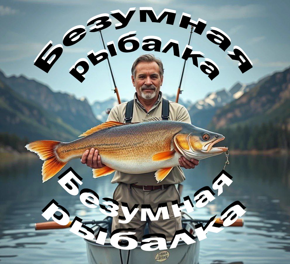 Размещение интеграции в Telegram. Логотип Телеграм канала "Безумная Рыбалка 🐟🦈" Размещение интеграции в Telegram. Логотип Телеграм канала Безумная Рыбалка 🐟🦈