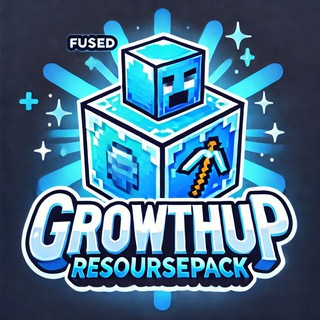 Размещение интеграции в Telegram. Логотип Телеграм канала "GrowthUP ResourcePack · Майнкрафт Ресурспаки" Размещение интеграции в Telegram. Логотип Телеграм канала GrowthUP ResourcePack · Майнкрафт Ресурспаки