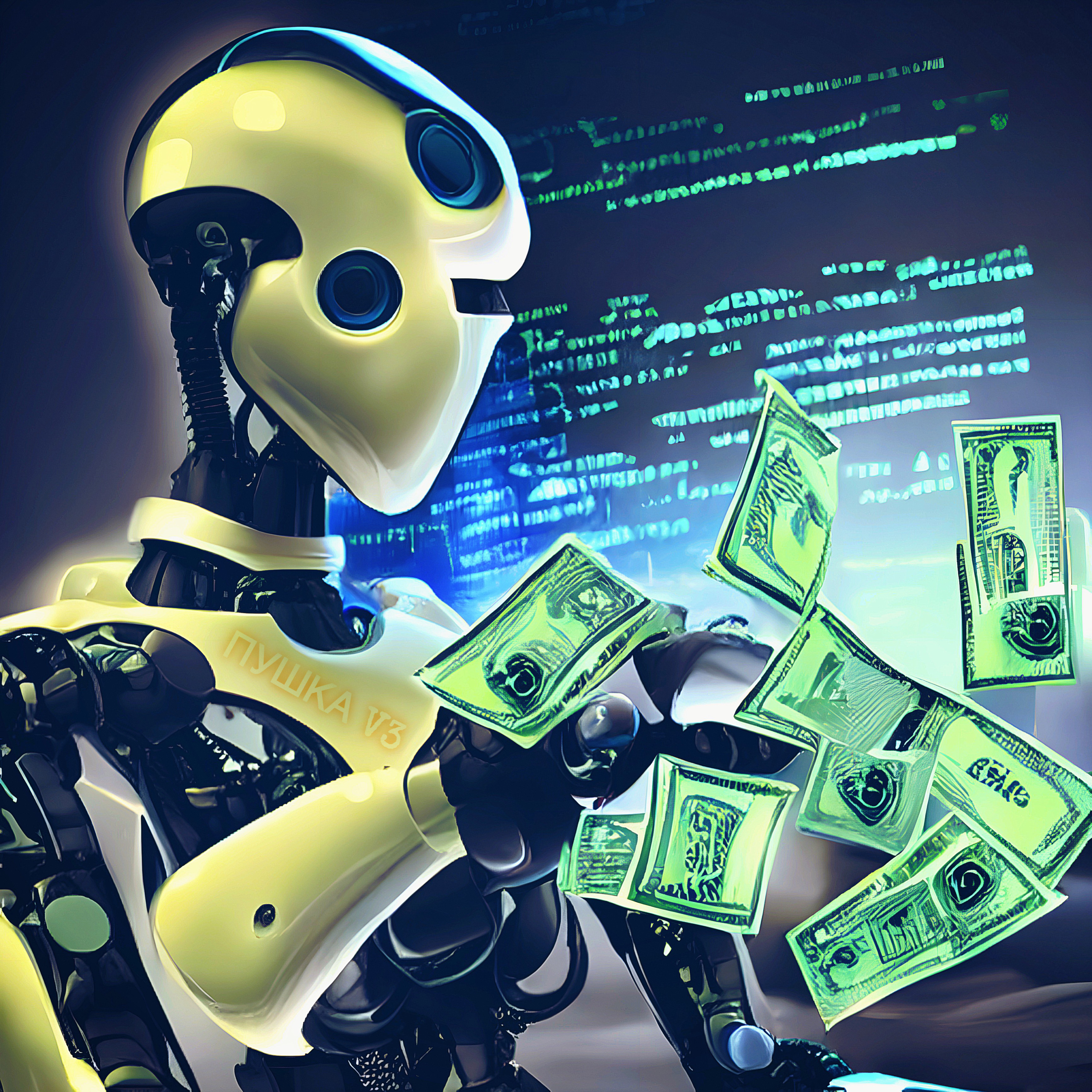 Бесплатные аи боты. Робот с деньгами. Робот дает деньги. Роботы на данный момент. Инструменты ИИ.